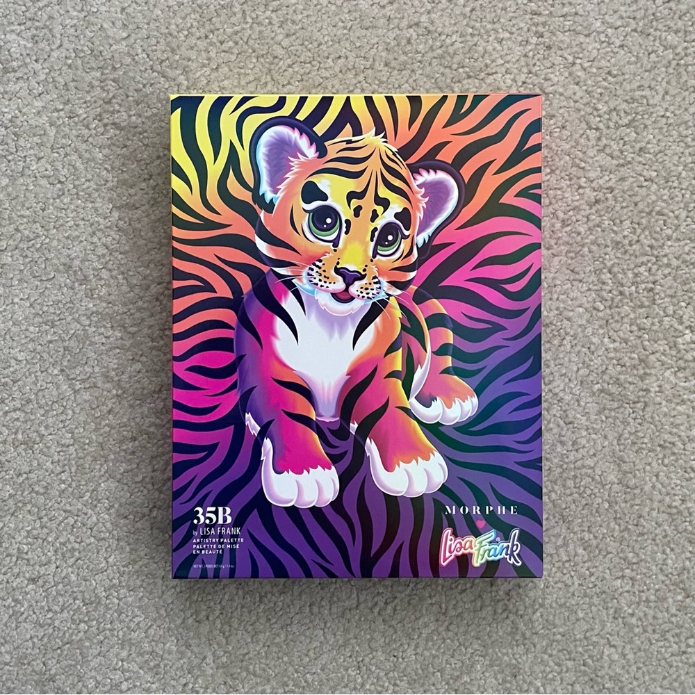 Morphe x Lisa Frank 35B Artistry Eyeshadow Palette - Forrest